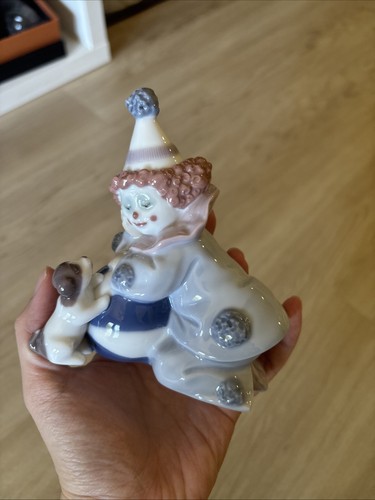 Vintage lladro 5278 clown - vintage,