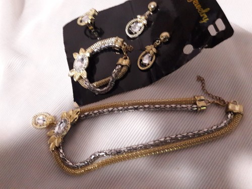 Piece jewelry set necklace - 4-piece,