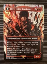 Clive, Ifrit's Dominant | Ifrit, Warden (Borderless) (0318) Final Fantasy Foil