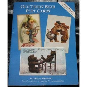 Old teddy bear postcards - teddy,