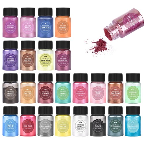 Colors mica powder set 20g - 24,