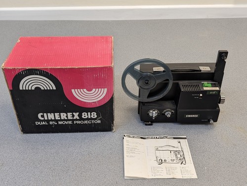 Vintage cinerex 818 dual - cinerex, &