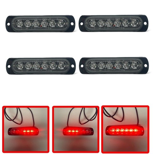 Red led strobe - 4x,