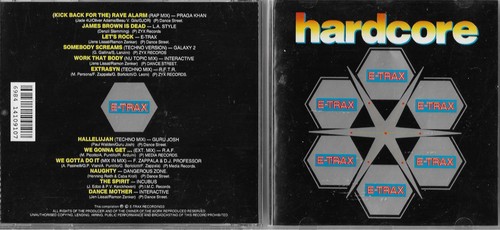 Trax hardcore cd album - cd,