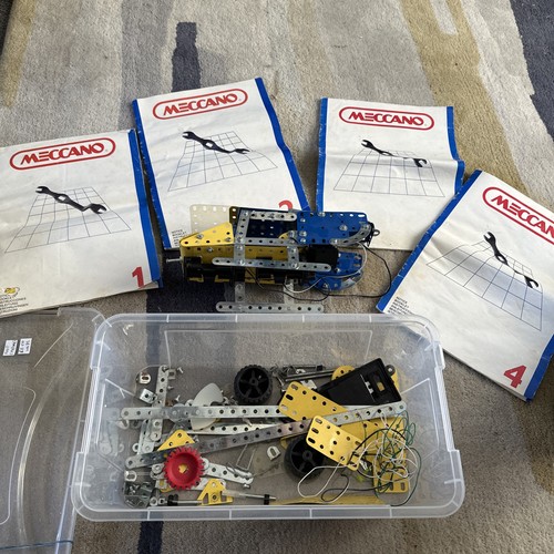 Meccano construction motor - construction,