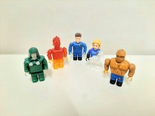 Mega Bloks Fantastic 4 Minifigures x5 From Baxter Building Lab Set 