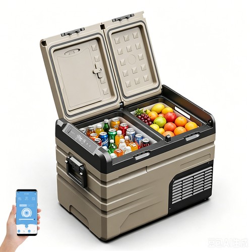 Car fridge freezer 36l - car, dual