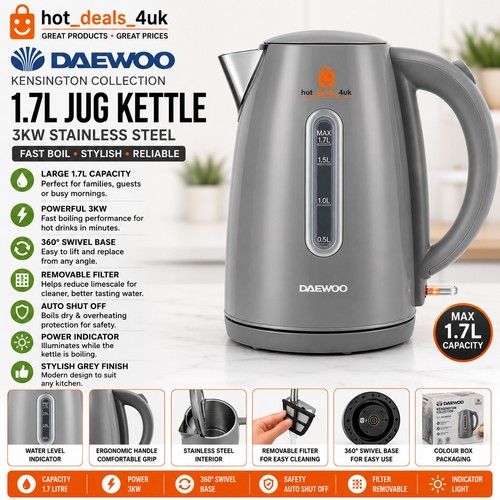 Daewoo sda2592 stainless - stainless, steel