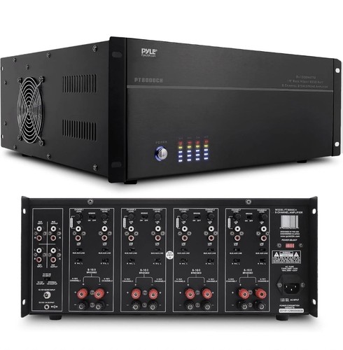 Stereo amplifier with - amplifier,