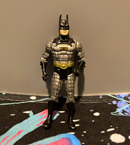 Batman action figure grey