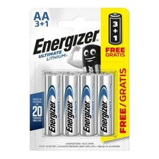 4 X ENERGIZER ULTIMATE AA LITHIUM ULTRA BATTERIES LR6 L91 DIGITAL 