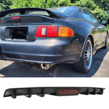 For Toyota Celica GT Gloss Rear Bumper Diffuser Spoiler Splitter Fin w/Reflector
