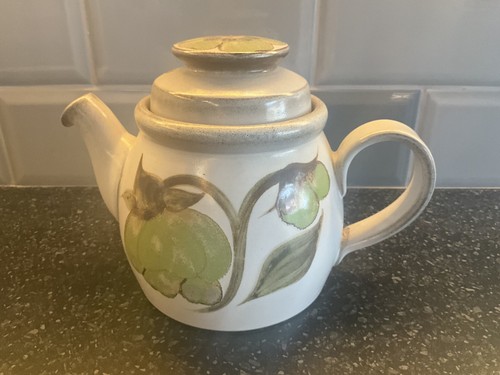 Denby troubadour tea pot - troubadour, pt