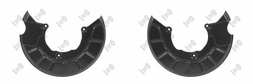Front left and right - front,