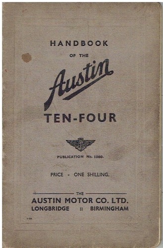 Austin ten four saloon - ten,