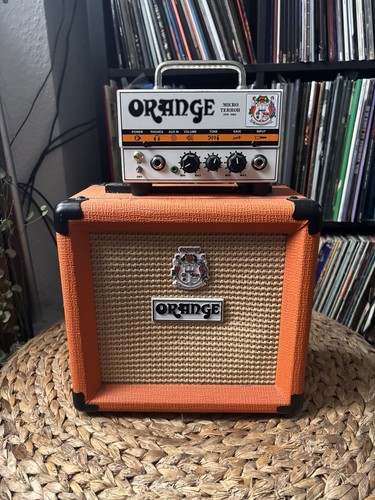 Orange guitar speaker cabinet - guitar,