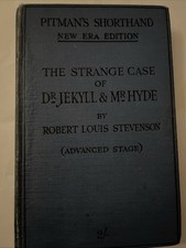 Pitmans Shorthand Hardback Book - The Strange Case Of Dr Jekyll & Mr Hyde