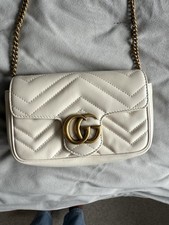 Gucci GG Marmont Matelassé Leather Super Mini Bag | £450 | 100% Genuine