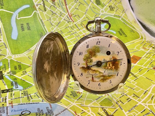 Silver painted dial girardier - silver,