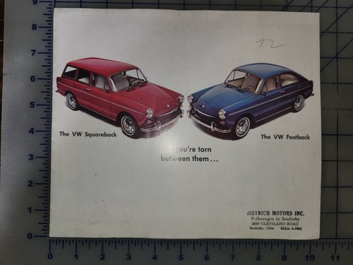 1967 volkswagen fastback - 1967,