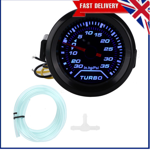 Turbo boost gauge 12v 52mm - turbo,