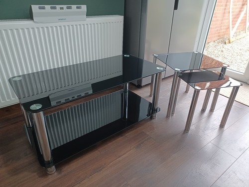 One coffee table and - table,