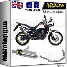 full system exhaust open maxi arrow for honda africa twin 1000 2018 18 2019 19