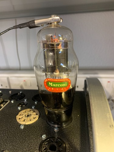 Marconi kt44 valve tube boxed - valve,