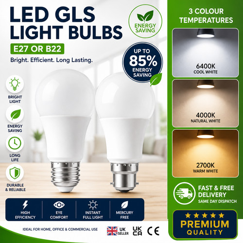 Led gls light - gls, 40w