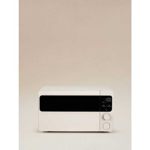 Cream 17l manual microwave - cream,