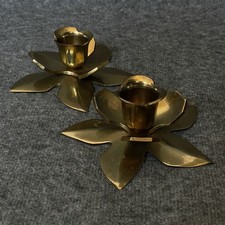 Pair Lotus Flower Candle