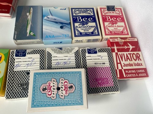 Vintage playing cards - cards, lot