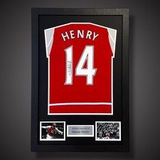 Framed Thierry Henry Hand