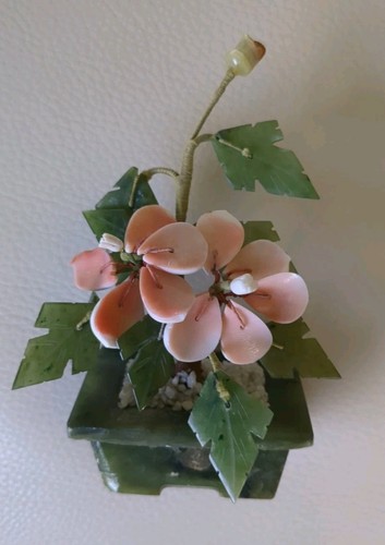 Vintage chinese jade bonsai - chinese,