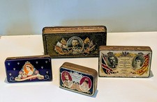 Vintage Royal Collection Of Tins WW1 Christmas Tin Rowntree Cadbury Fry's 1914