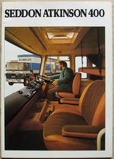 SEDDON ATKINSON 400 TRUCKS Commercial Vehicles Sales Brochure 1977