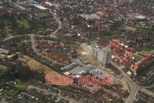 PHOTO  LOUTH: MALTINGS AND RAILWAY STATION AERIAL 2010