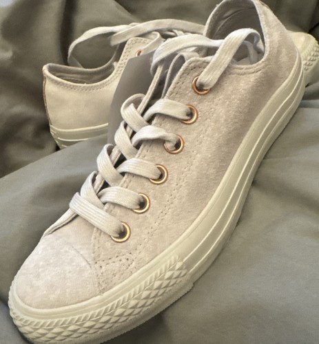Converse low leather grey gold - converse,