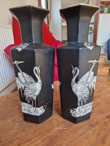 Pair phoenix ware cairo - phoenix, vases
