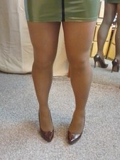 KHAKI BROWN Tights 60D Matte