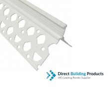 15mm 2.5 Meter PVC White Premium Corner/Angle Render Beads (25Pk) for Rendering