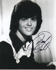 DONNY OSMOND Signed 8x10 Photo