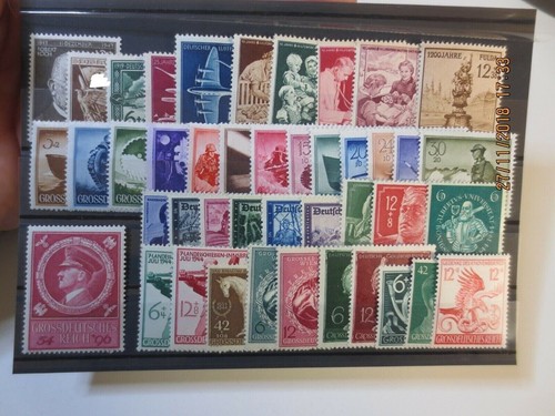 German stamps complete year - complete,