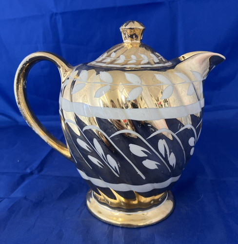 Sadler gold lustre coffee - lustre,
