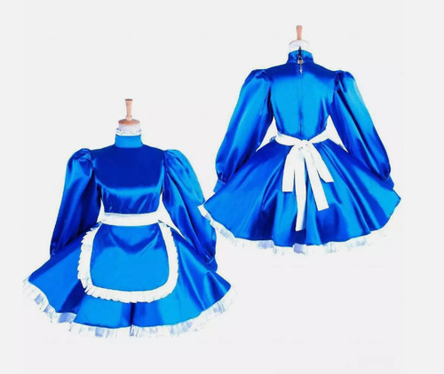 Girl maid sissy - sissy, blue