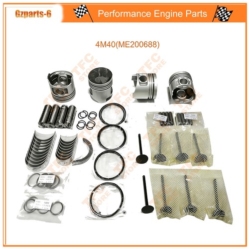 4m40 4m40t overhaul engine - 4m40,
