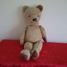 Teddy bear 1950s jointed - teddy,