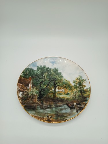 Crown staffordshire plate - staffordshire,
