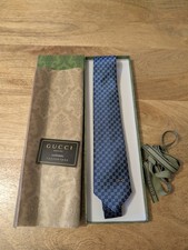 Authentic Gucci Silk Tie Made