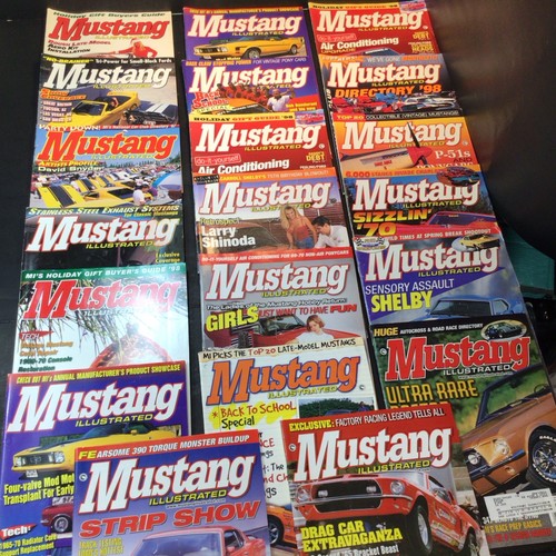 Lot mustang illustrated and - lot,